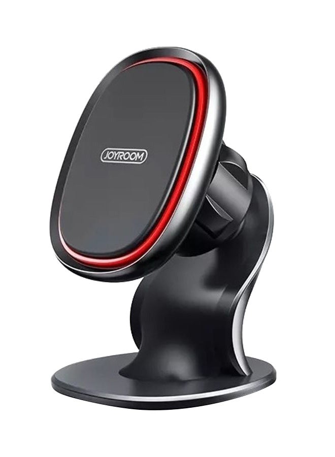 JOYROOM Magnetic Mount Phone Car Holder 6 Super Strong Magnets Dashboard Universal 360° Rotation Fit For All Android Mobiles iPhone Samsung Etc Black  - Image 1