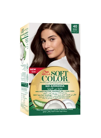 WELLA Soft Color Natural Instincts Hair Color 40 Medium Brown