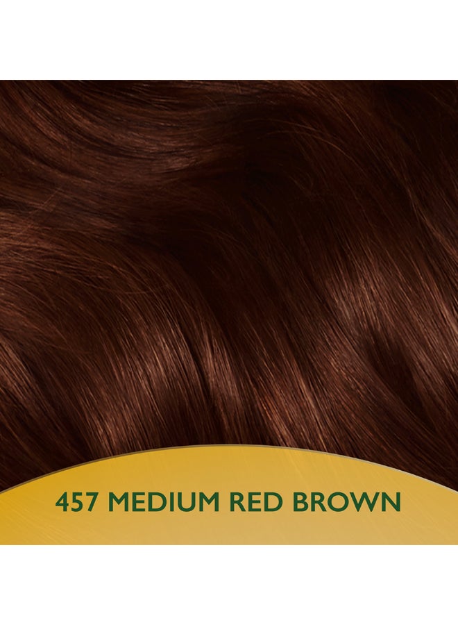 ويلا مجموعة تمليس للشعر الناعم 457 بني أحمر متوسط 125ملليلتر - Image 5