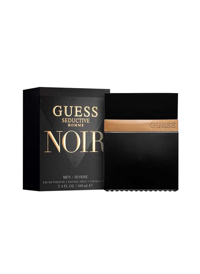 GUESS - Seductive Homme Noir Eau De Toilette 100ml - Image 1