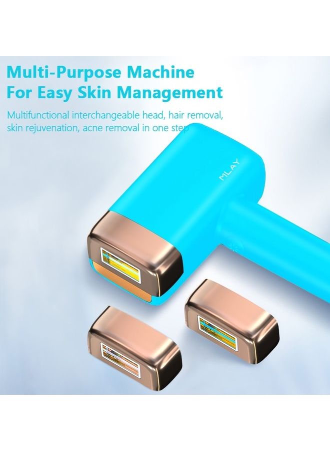 ملاي آلة إزالة الشعر بالليزر 3 في 1 متعدد الألوان