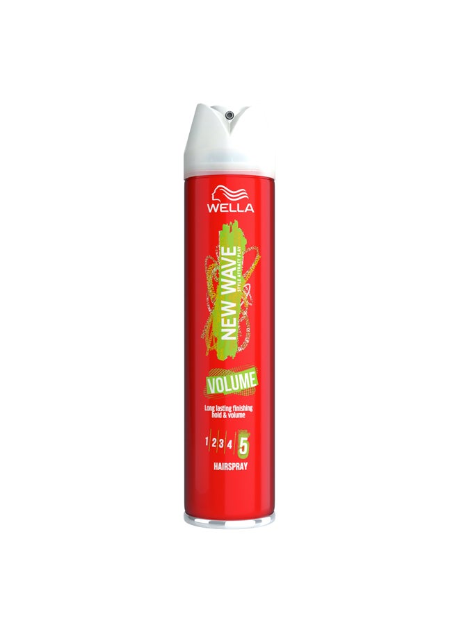 WELLA - New Wave Volume Hairspray 250ml - Image 1