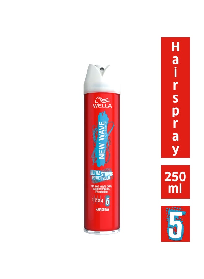 New wave New Wave Ultra Strong Power Hold Hairspray 250ml  - Image 2