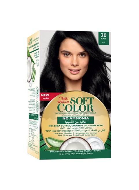 Soft Color Natural Instincts Hair Color 2/0 Black