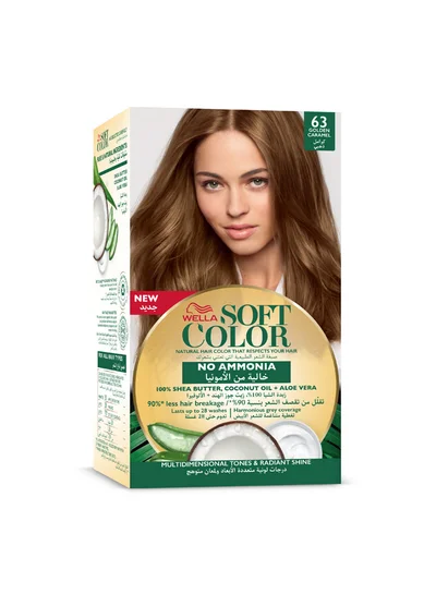 WELLA Soft Color Natural Instincts Hair Color 63 Golden Caramel