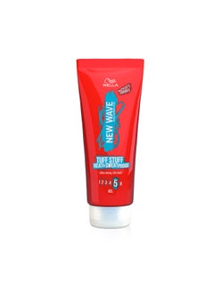 WELLA New Wave Tuff Stuff Heat & Sweat Proof Gel Clear 200ml  - Image 1