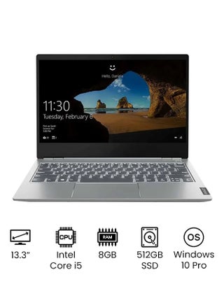 ThinkBook TB 13s Laptop With 13.3-Inch Display, Core i5 Processer/10th Gen/Windows 10 Pro/8GB RAM/512GB SSD/Integrated Graphics Mineral Grey English Mineral Grey - v1666711989/N40499343A_1