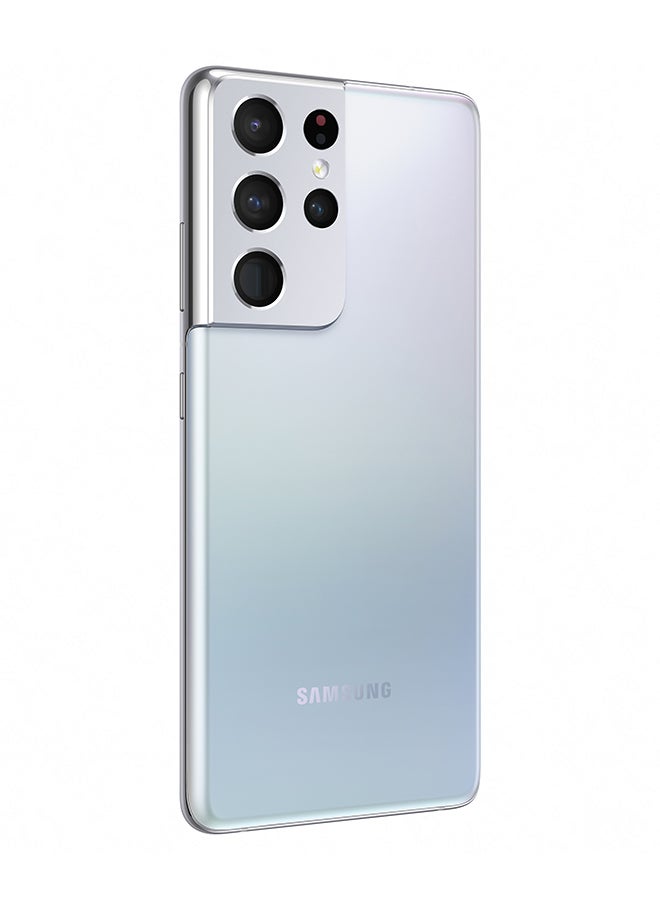 Samsung - Galaxy S21 Ultra Dual SIM Silver 16GB RAM 512GB 5G - Middle East Version - Image 1