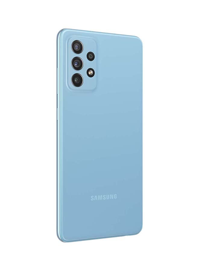 Samsung - Galaxy A72 Dual SIM Awesome Blue 8GB RAM 128GB 4G LTE  - Middle East Version - Image 1