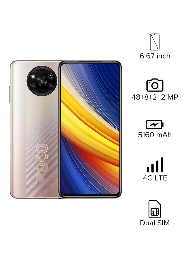 Xiaomi Poco X3 Pro Dual SIM Metal Bronze 8GB RAM 256GB 4G LTE - Global  Version | Best Price UAE | Dubai, Abu Dhabi