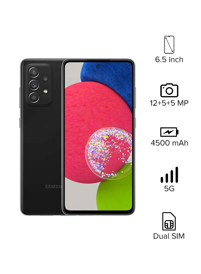 Samsung - Galaxy A52s 6.5 inch 8GB RAM 256GB 5G Awesome Black - Middle East Version - Image 1