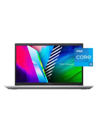 Vivobook Pro 15 OLED K3500PH-OLED005T Laptop With 15.6-Inch OLED Full HD Display, 11th Gen Core i5 Processor/CPU 3.1 GHz/8GB RAM/512GB SSD/4GB NVIDIA GeForce GTX 1650 Max Q/Window 10/International Version English/Arabic Cool Silver - v1666712027/N51284939A_1