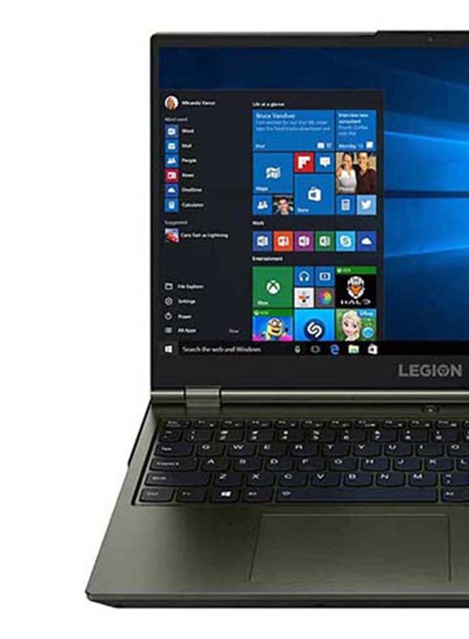 Lenovo - Legion 5 Gaming Laptop With 15.6-Inch Full HD Display, Core i7-10750H Processer/16GB RAM/512GB SSD + 1TB HDD/6GB Nvidia GTX 1660Ti Graphics/Windows 10 /International Version English Moss Green - Image 1