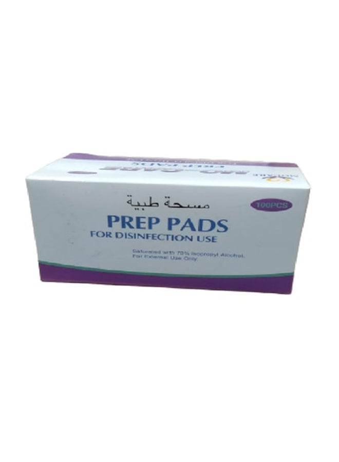 100-Piece Disposable Alcohol Pad Set - Image 1