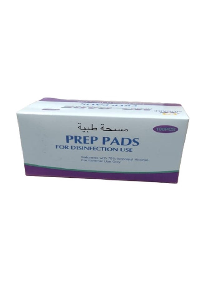 Generic 100-Piece Disposal Alcohol Pad Set 