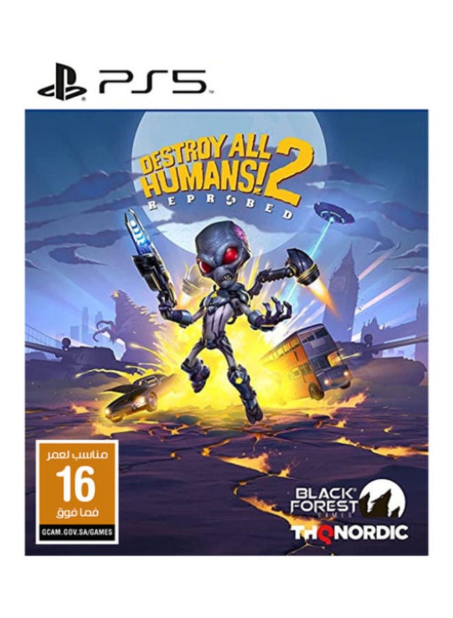 لعبة "Destroy All Humans! 2 - Reprobed" لجهاز بلابستيشن 5. - v1666758702/N53360822A_1