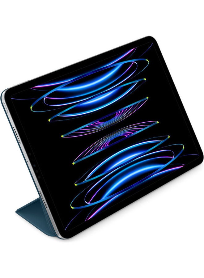 Apple - Smart Folio For iPad Pro 11-Inch 4th Generation Marine Blue - Image 1
