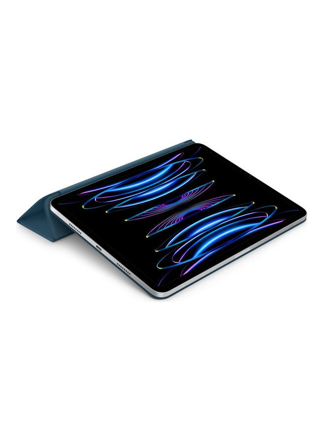 Apple - Smart Folio For iPad Pro 11-Inch 4th Generation Marine Blue - Image 1