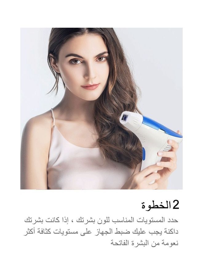 MLAY IPL Device For Hair Removal Skin Rejuvenation Acne Clearance Blue - Image 4