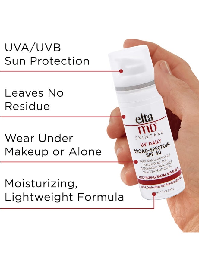 UV Daily Moisturizing Facial Sunscreen SPF 40 - v1666763654/N31225459A_2