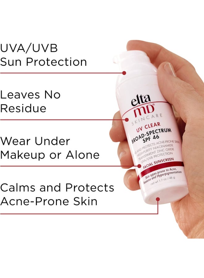 EltaMD UV Clear Facial Sunscreen Broad-Spectrum SPF 46 - Image 2