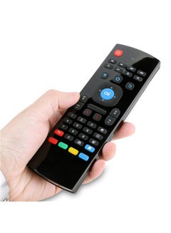 ستارسات ماوس هوائي ولوحة مفاتيح لاسلكية طراز R100 أسود  - Image 3