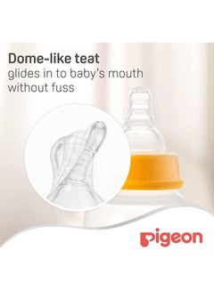 pigeon Pack of 2 Silicone Material Peristaltic Nipple, 7+ Month – Clear  - Image 5
