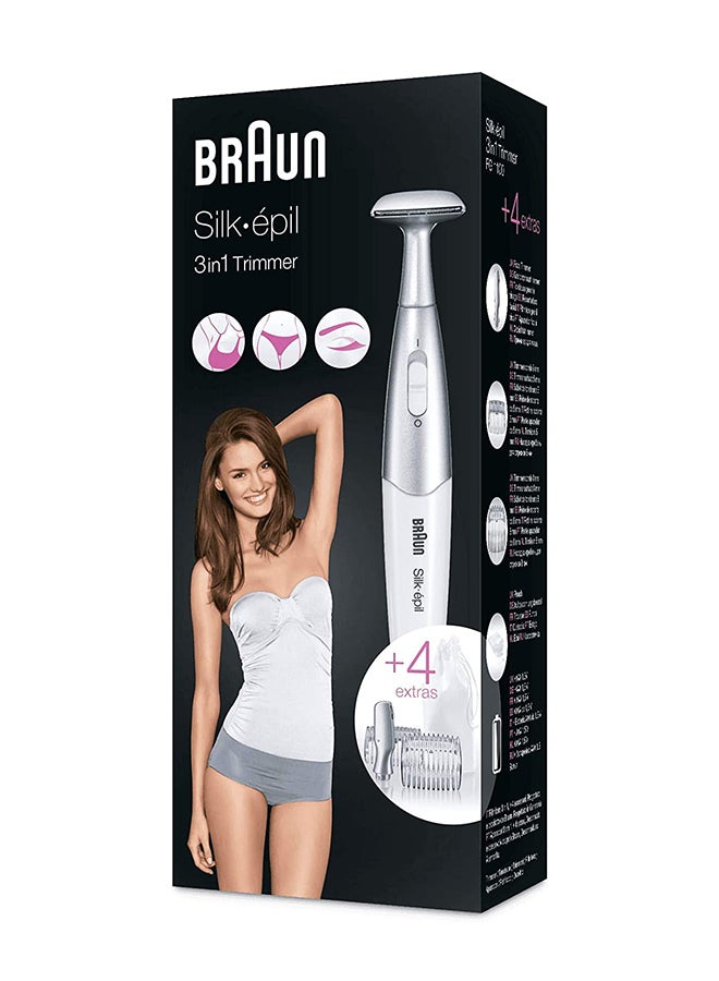 BRAUN Bikini-FG 1100 Silk Epil Shaver Kit White/Silver - Image 3