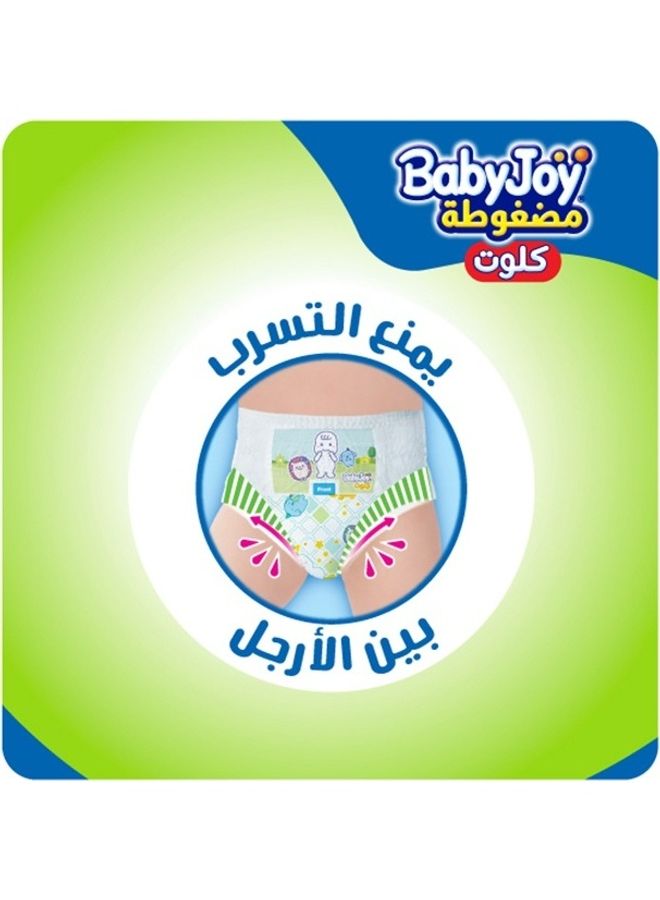 BabyJoy Compressed Culotte Pants Diaper, Size 8, Junior 4XL, 20+ Kg, Jumbo Box, 60 Diapers  - Image 5
