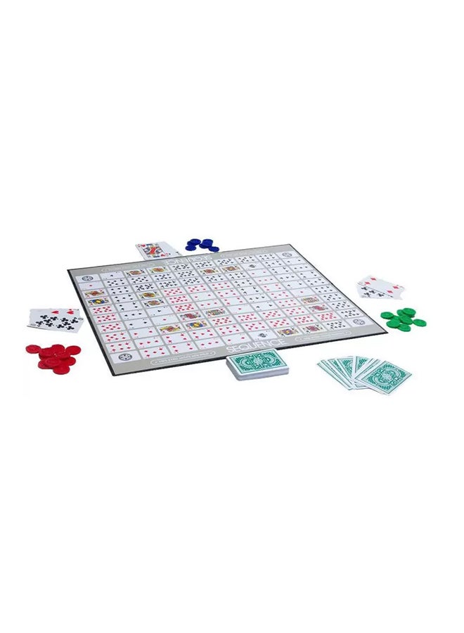 SEQUENCE Family Board Game Suitable For 2-3 Players  - Image 2