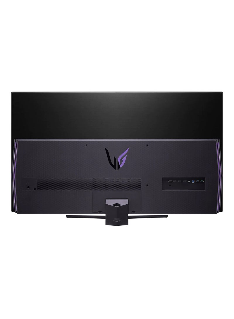 إل جي - شاشة ألعاب UltraGear UHD 4K OLED مقاس 48 بوصة/OLED مضادة للوهج وانعكاس منخفض / 0.1 مللي ثانية (GtG) / 1.5 متر: نسبة تباين 1 / 120 هرتز (O/C 138 هرتز) معدل التحديث / متوافق مع NVIDIA G-SYNC، 48GQ900-B أسود أسود - Image 1