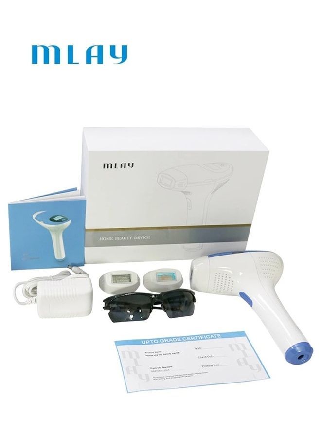 جهاز إزالة الشعر المنزلي 3 في 1 أزرق