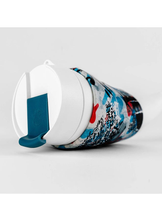 Goat Story Goat Coffee Mug for Specialty Coffee 12 Oz Blue - Image 2