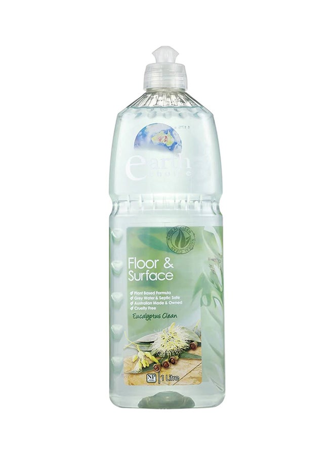 Earth Choice Floor And Hard Surface Cleaner Plant Based Blue 1Liters  - Image 1