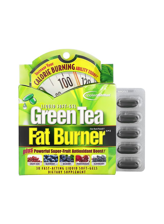 Green Tea Fat Burner 30 Soft Gels - v1666786832/N20098166A_1