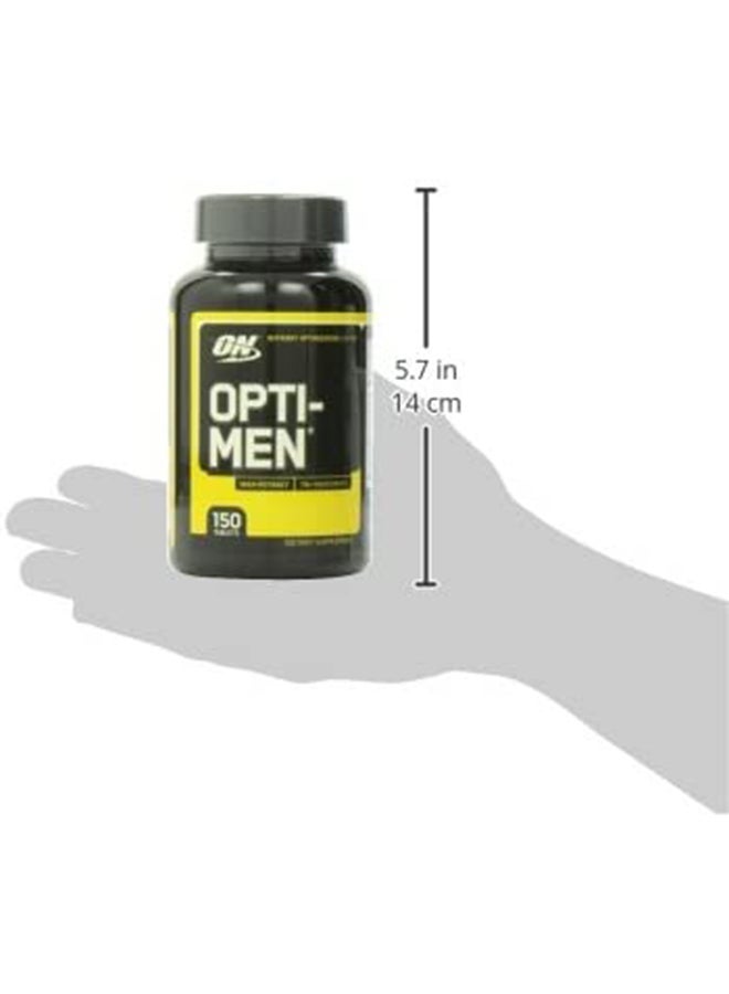 Optimum Nutrition - Opti-Men High Potency Dietary Supplements - 150 Tablets - Image 1