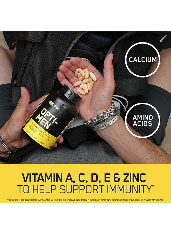 Optimum Nutrition - Opti-Men High Potency Dietary Supplements - 150 Tablets - Image 1