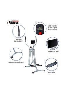 Fitness World Air Walk Trainer Glider 61.5x19x15inch 61.5x19x15inch  - Image 2