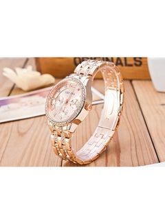 Women's Water Resistant Stainless Steel Analog Watch AWNTG-01-W0010 - 37 mm - Rose Gold - v1666793257/N14807597A_2