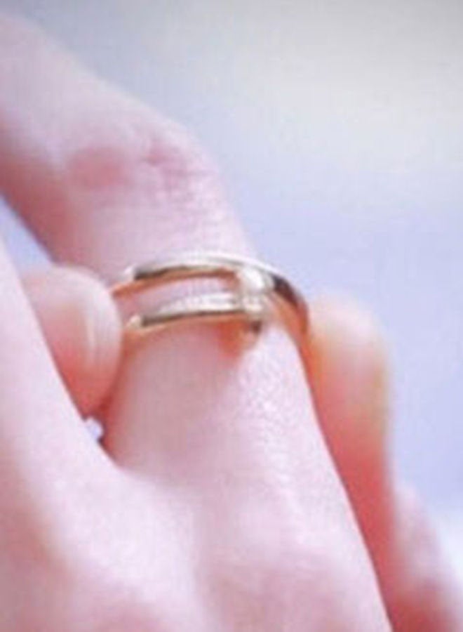 خاتم مطلي بالذهب - Image 4