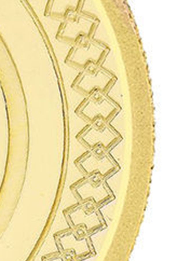 Malabar Gold and Diamonds - 22 Karat 916 Gold Purity 8g Flower Coin - Image 1