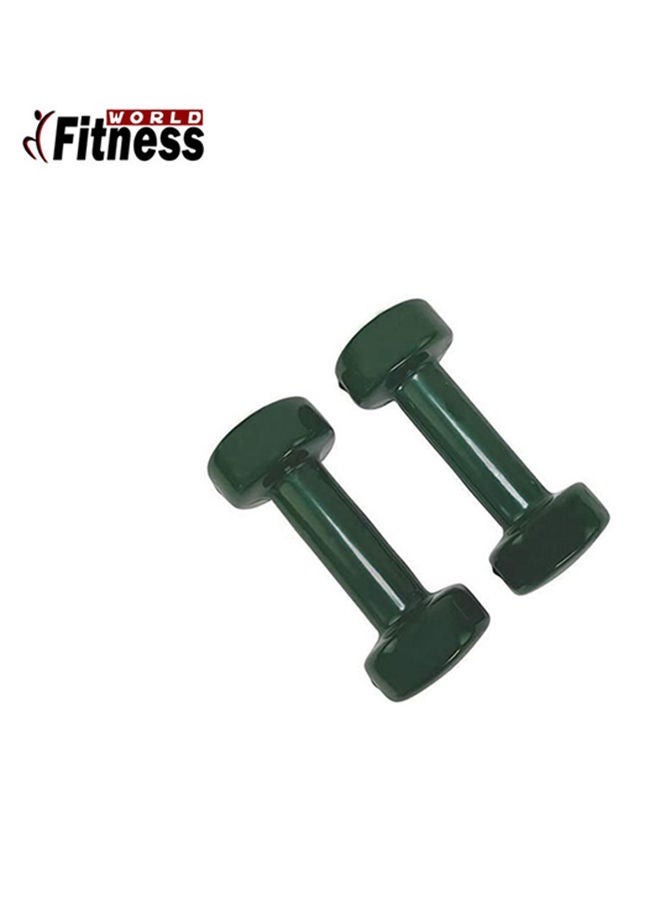 Fitness World Set Of 6 Weight Lifting Dumbbells 10kg 10kg  - Image 2