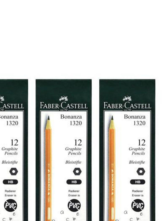 FABER-CASTELL - 48-Piece Bonanza HB Lead Pencil Set Multicolour - Image 1