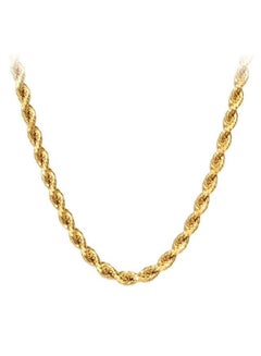 22 Karat Gold Rope Chain 24 inch
