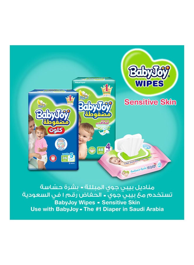 BabyJoy Sensitive Skin Wet Wipes, Unscented, Box, 864 Wipes  - Image 2