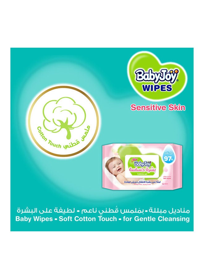 BabyJoy Sensitive Skin Wet Wipes, Unscented, Box, 864 Wipes  - Image 3