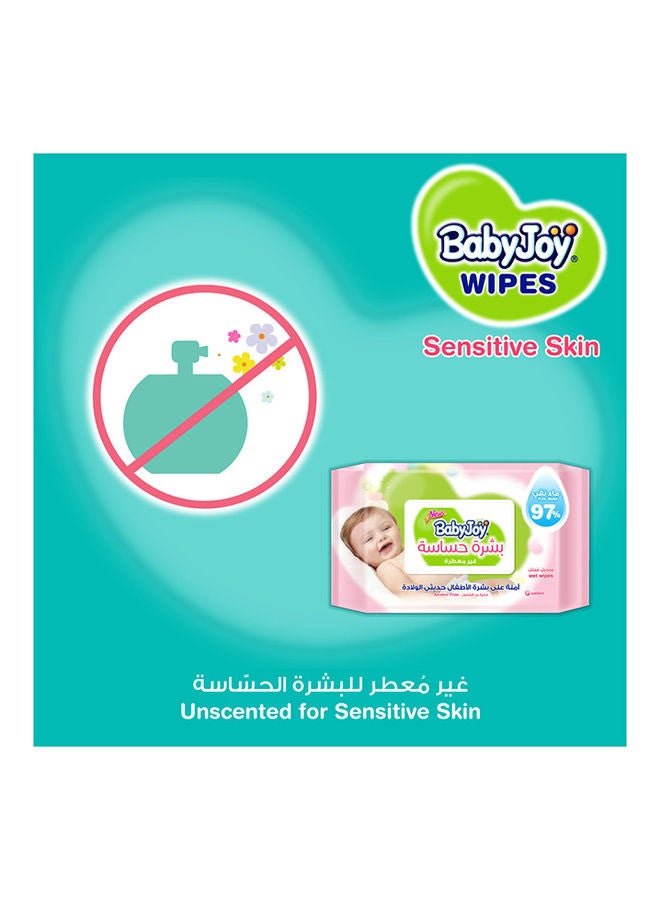 BabyJoy - Sensitive Skin Wet Wipes, Unscented, Box, 864 Wipes - Image 1
