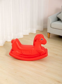 Indoor Rocking Horse Plastic Toy For Kids 68x27x47cm - v1666852407/N39781009A_3