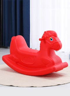 Indoor Rocking Horse Plastic Toy For Kids 68x27x47cm - v1666852407/N39781009A_4