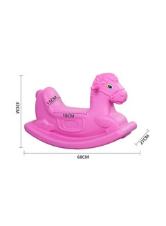 Educational Toys For Child Plastic Rocking Horse For Nursery 68x27x47cm - v1666852412/N39781023A_2